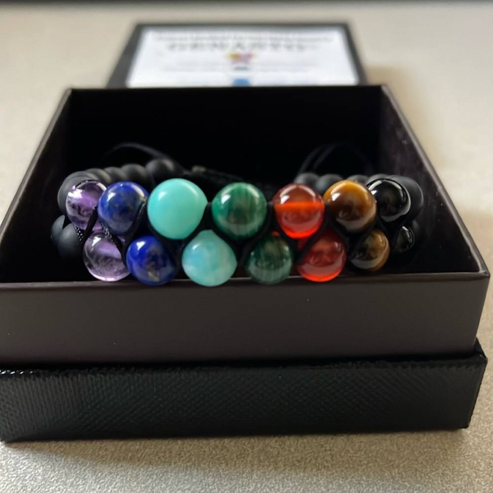 Genastro Natural Healing Crystal Stone Bracelet